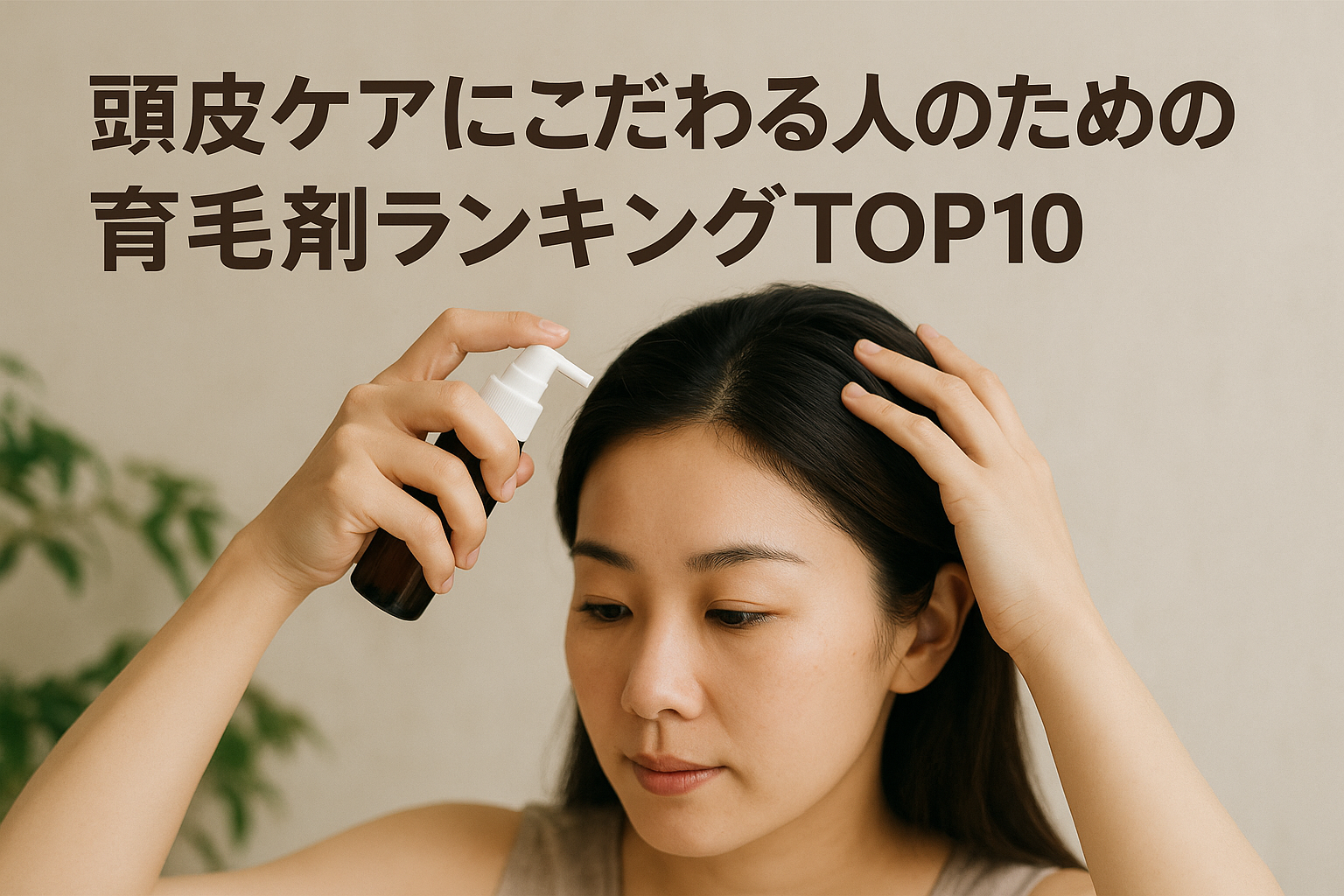 頭皮ケアにこだわる人のための育毛剤ランキングTOP10