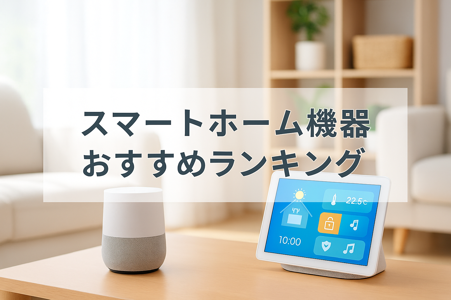  スマートホーム機器おすすめ総合ランキング