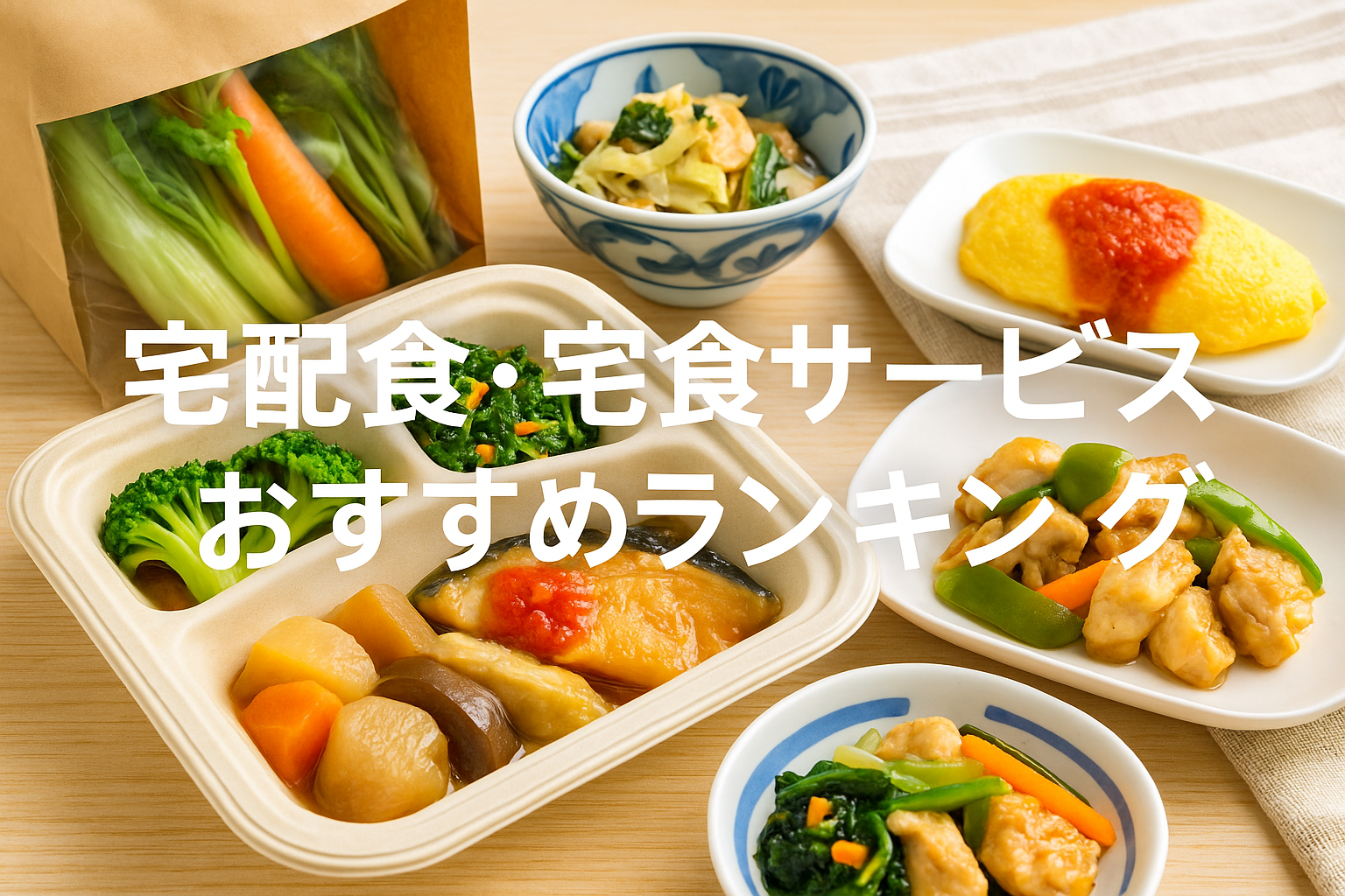 宅配おかず・冷凍弁当サービスおすすめランキング【日本版】