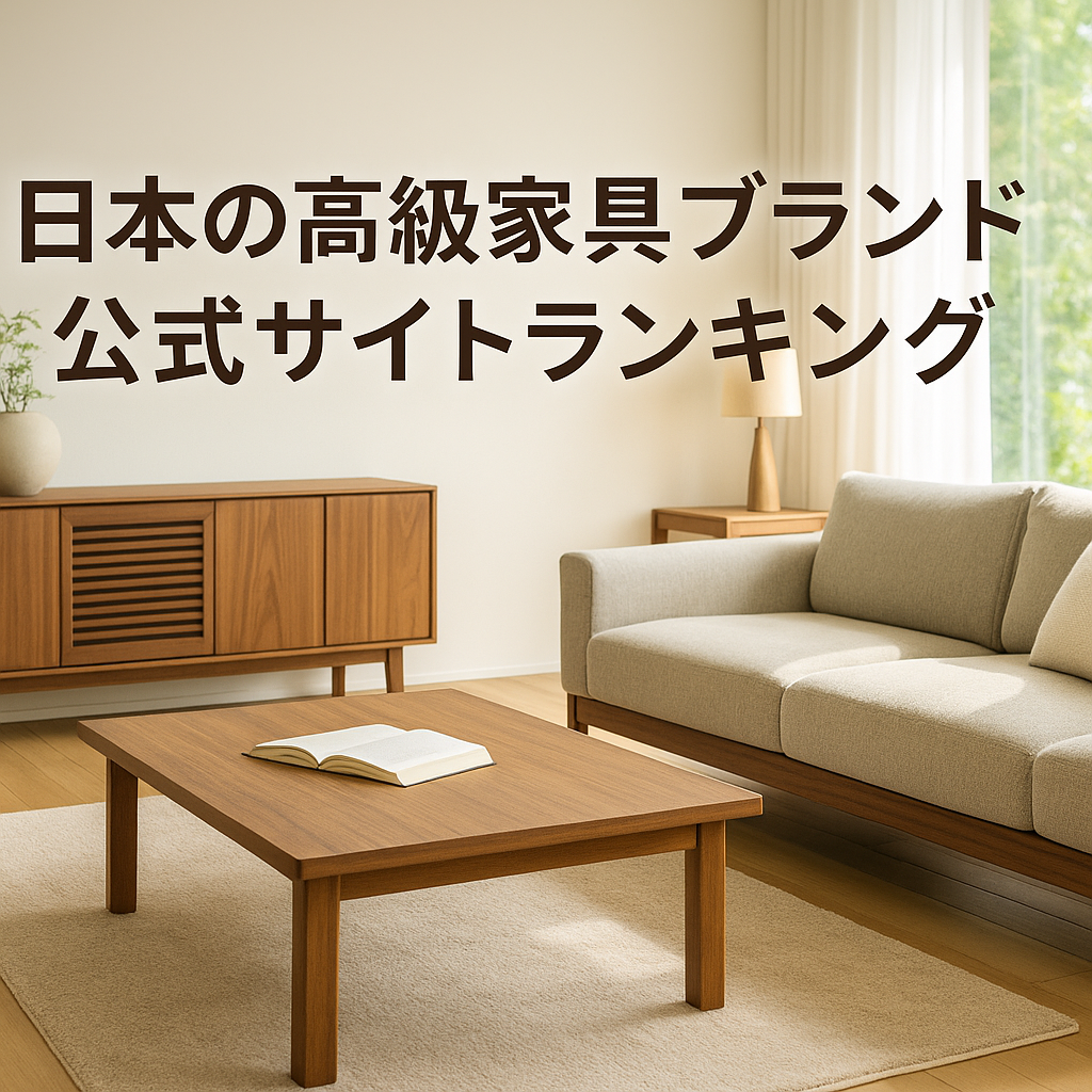 日本の高級家具ブランド公式サイトランキング