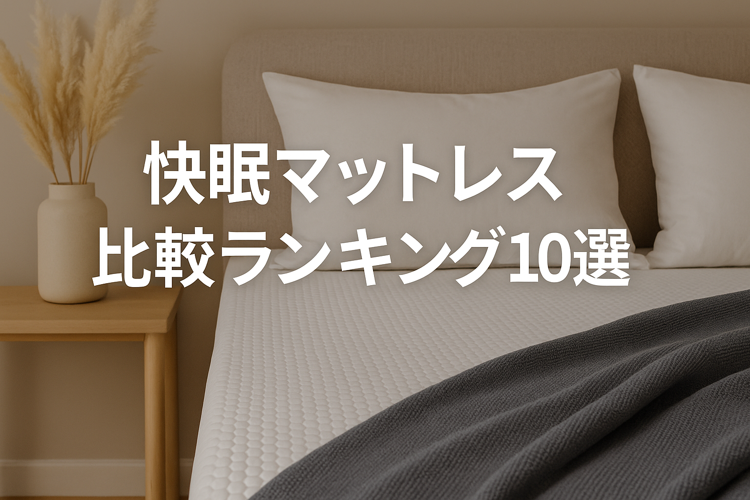 快眠マットレス比較ランキング１０選